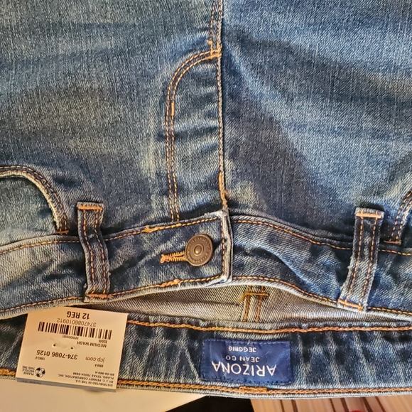 Arizona Girl's jeans Girls 12 - Picture 3 of 4